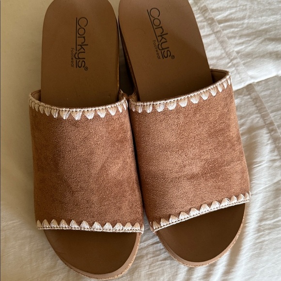 Corky's Stitch and Slide Sandal - Picture 2 of 6